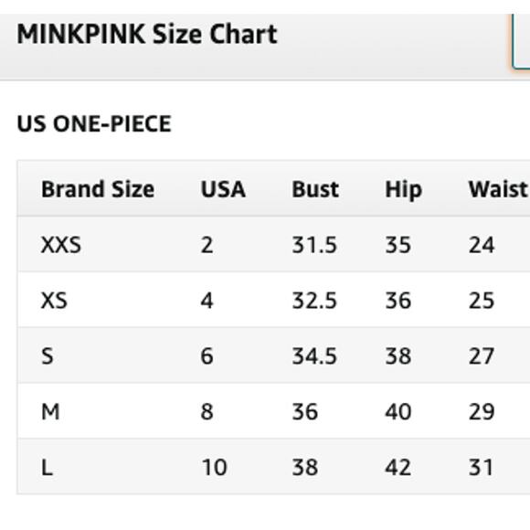 MINKPINK Striped Multicolored Swim Bikini Bottom Swim Suit XS NWT - Picture 5 of 6